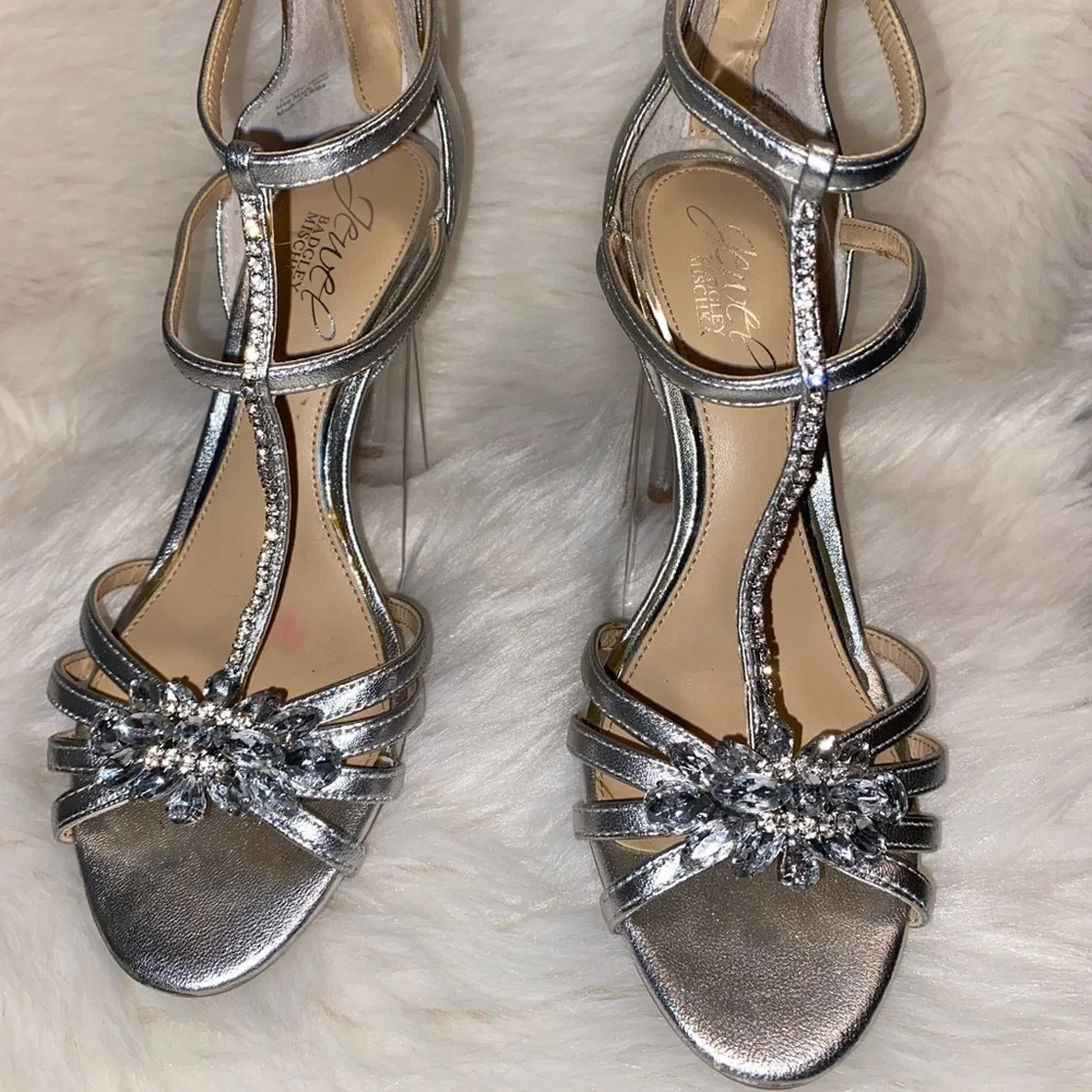 Jewel Badgley Mischka Hazel II Embellished Heels